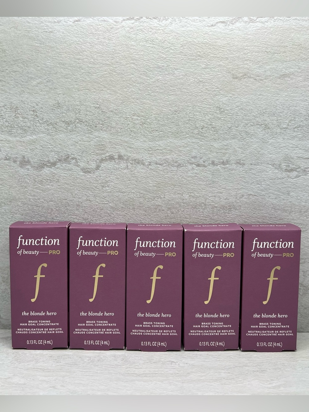 🎉 $5 Five Function of Beauty Pro The Blonde Hero Brass Taming Hair Concentrates